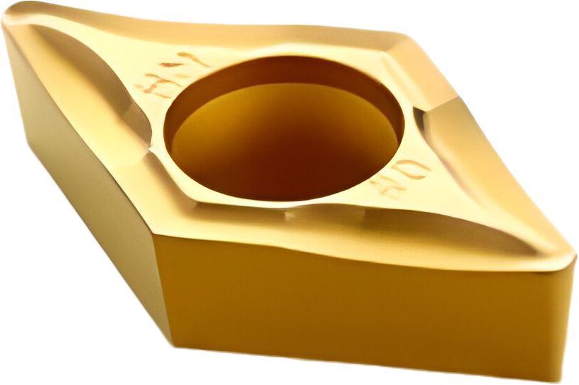 DCMT 11T304 HM TCP9120 пластина для точения - фотография 1 Фото 1: DCMT 11T304 HM TCP9120 пластина для точения