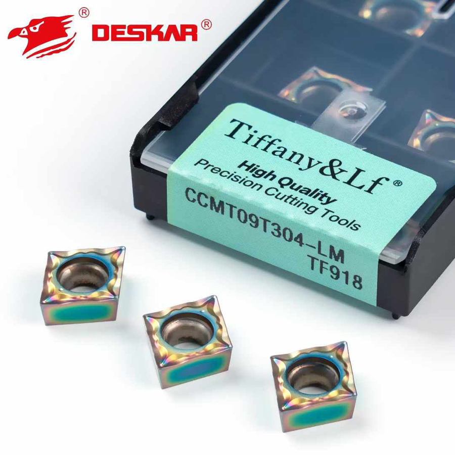 Фото 2: CCMT 09T304 LM TF918 пластина для точения DESKAR