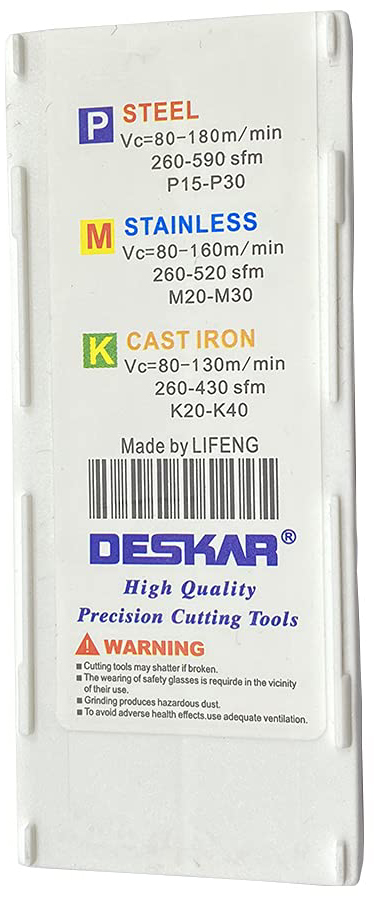 Фото 10: 16ER 11.5NPT LDA пластина резьбовая DESKAR