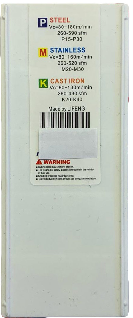 Фото 6: 22IR 5.0 ISO LDA пластина резьбовая DESKAR