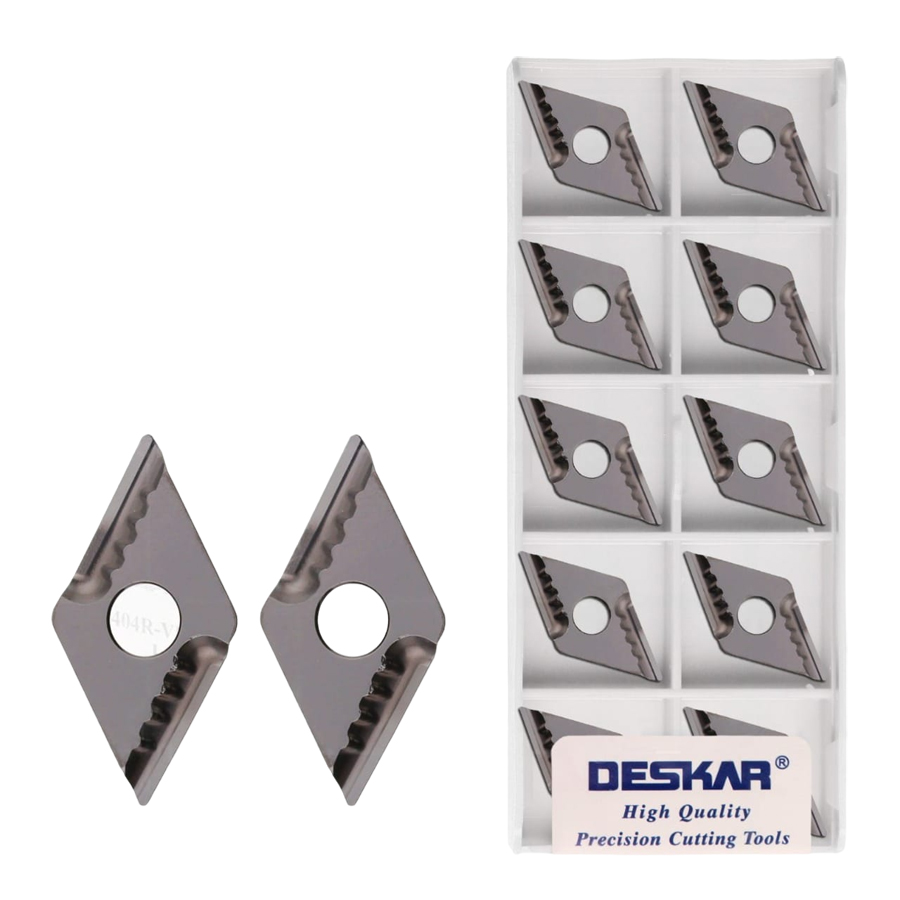 Фото 3: DNMG 150404R VF LF90 пластина для точения DESKAR