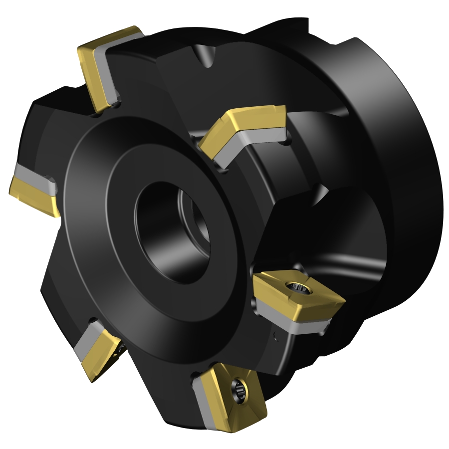 490-080Q27-14M фреза со сменными пластинами - фотография 1 Фото 1: 490-080Q27-14M фреза со сменными пластинами