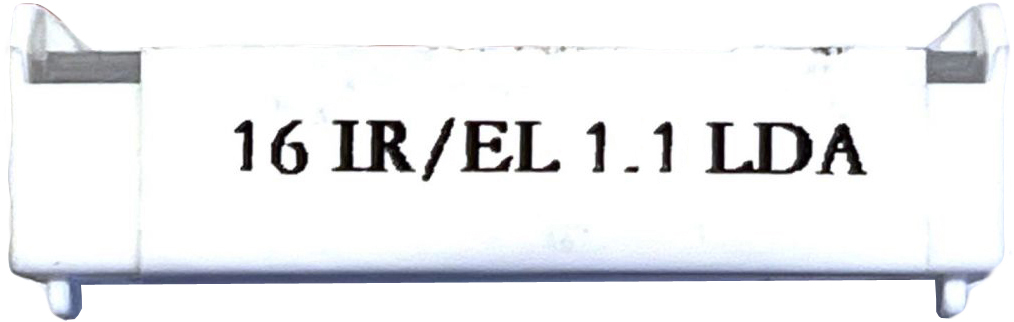 Фото 8: 16IR EL 1.1 LDA пластина отрезная, канавочная DESKAR