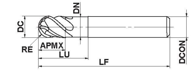 Фото 2: VF4SVBR0500 фреза