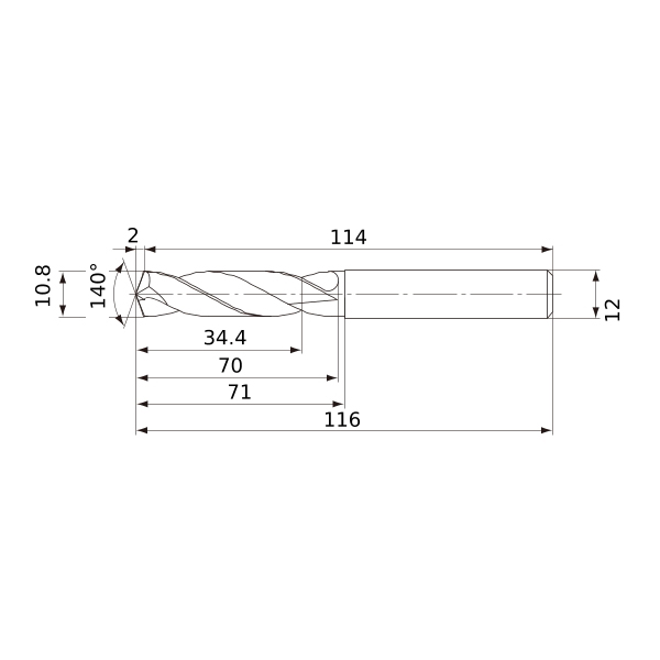 mve1080x03s120 dp1020 схема твердосплавного сверла с размерами
