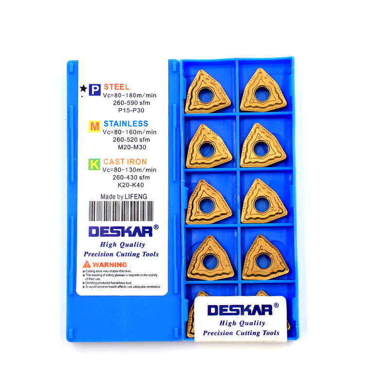 Фото 3: WNMG 080412 ZM LF9018 пластина для точения DESKAR