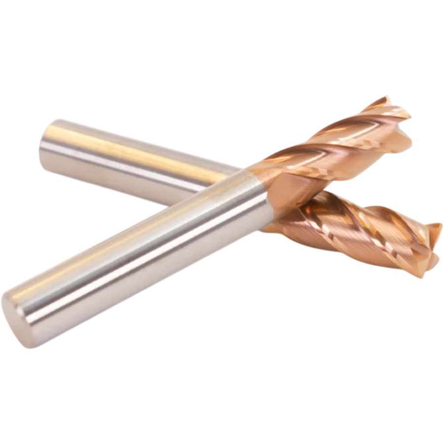 Фото 4: 1х4х3х50 ц/х 4F TiSiN фреза концевая Geefun