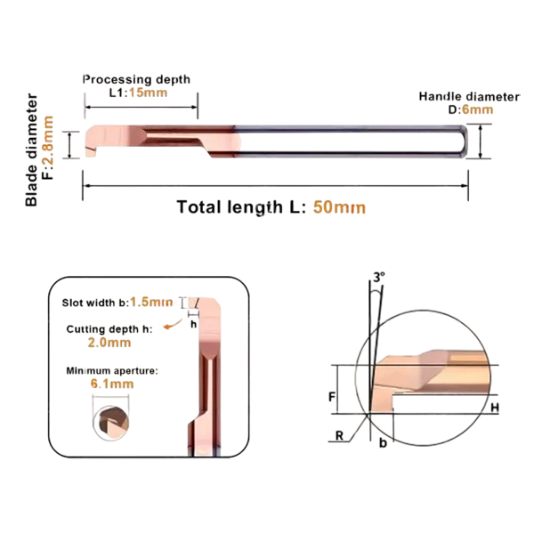 Фото 2: MGR 6 B1.5 L15 минирезец Deskar