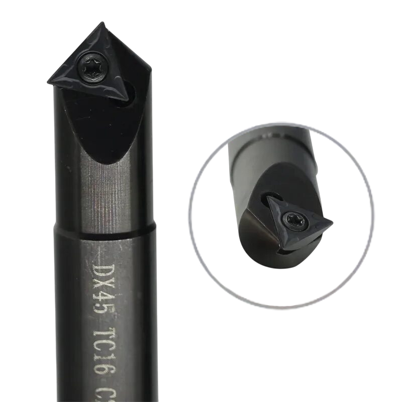 DX45-TC16-C20T1-120 корпус фрезы фасочной под пластины Deskar - фотография 3 Фото 3: DX45-TC16-C20T1-120 корпус фрезы фасочной под пластины Deskar