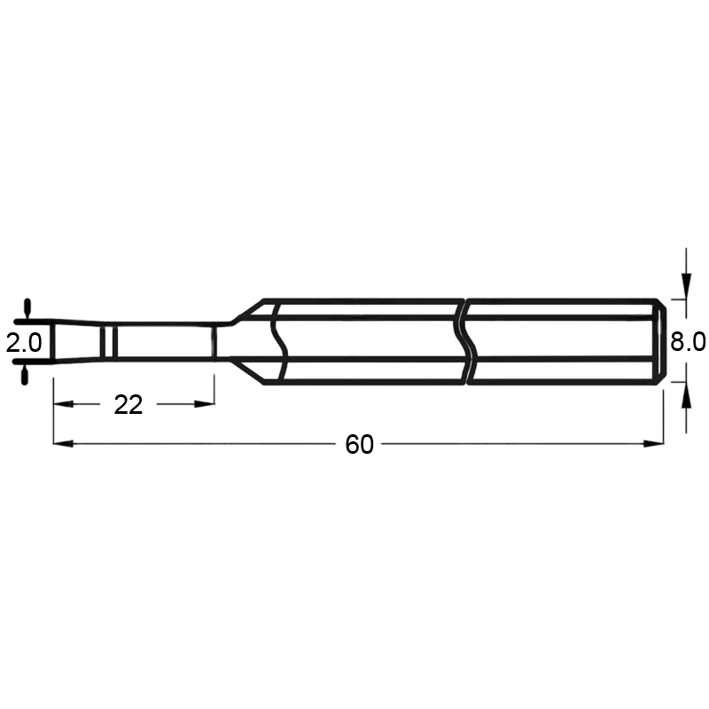 Фото 2: MVR 8 B2.0 L22 минирезец Deskar