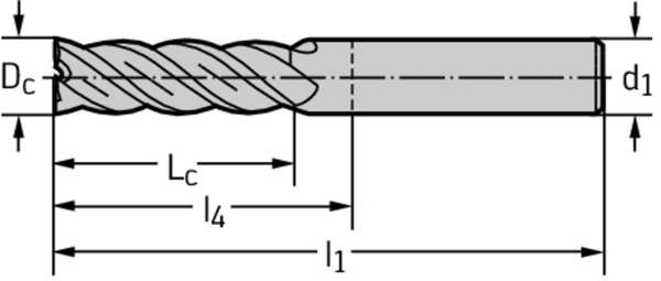 Фото 2: H3023518-25x125 фреза