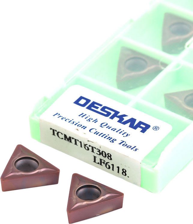 Фото 4: TCMT 16T308 LF6118 пластина для точения DESKAR
