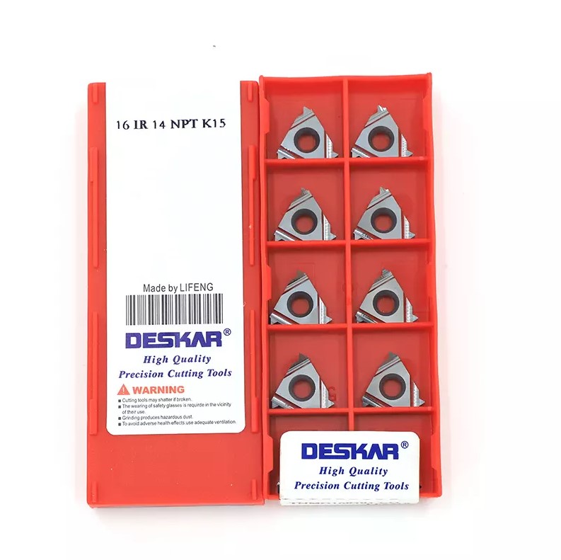 Фото 4: 16IR 14NPT K15 пластина резьбовая DESKAR