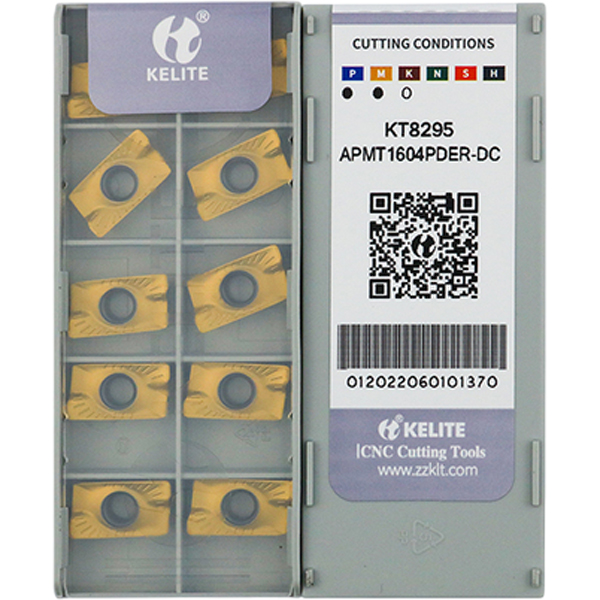 Фото 4: APMT 1604PDER DC KT8295 пластина для фрез Kelite