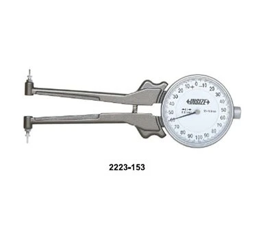 2223-153 Кронциркуль для внутренних измерений 55-153 мм со сменными наконечниками - фотография 1 Фото 1: 2223-153 Кронциркуль для внутренних измерений 55-153 мм со сменными наконечниками