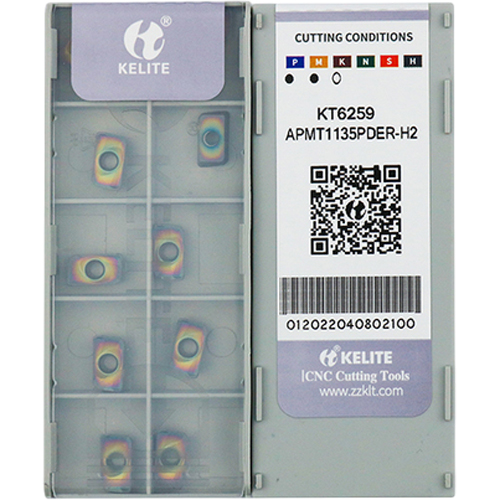 Фото 2: APMT 1135PDER H2 KT6259 пластина для фрез Kelite