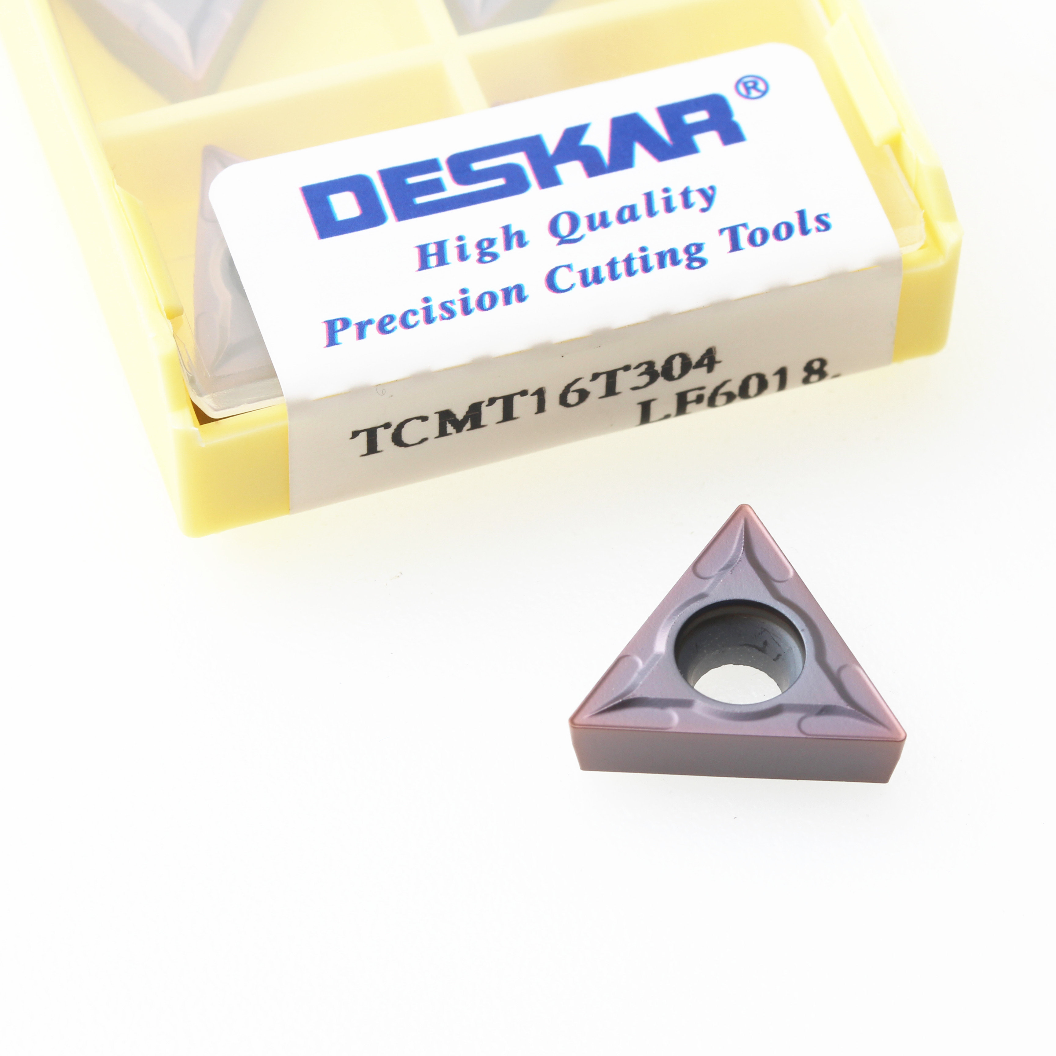 Фото 3: TCMT16T304 LF6018 пластина для точения DESKAR