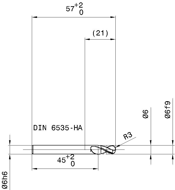 Фото 2: 3308 6.000 фреза