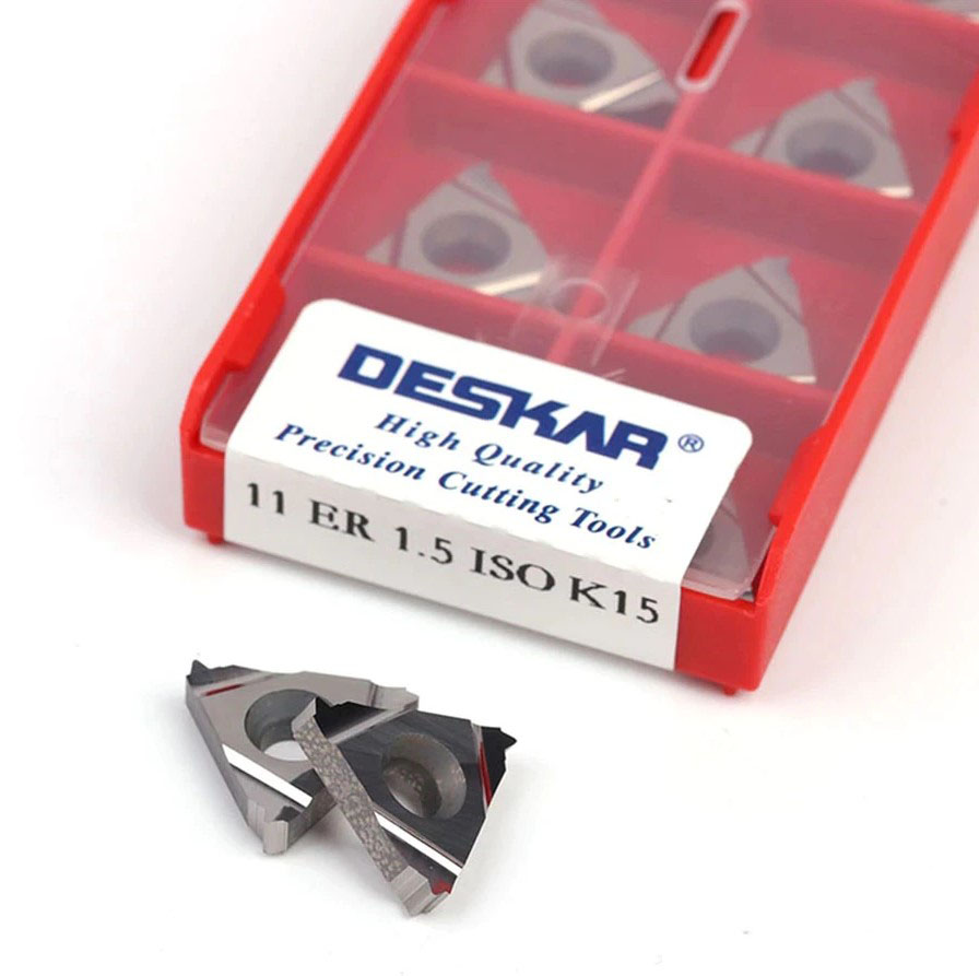 Фото 4: 11ER 1.5 ISO K15 пластина резьбовая DESKAR