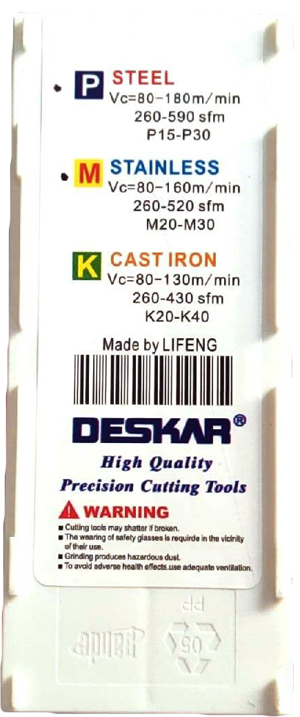 Фото 5: 16IR 3.5 ISO LDA пластина резьбовая DESKAR