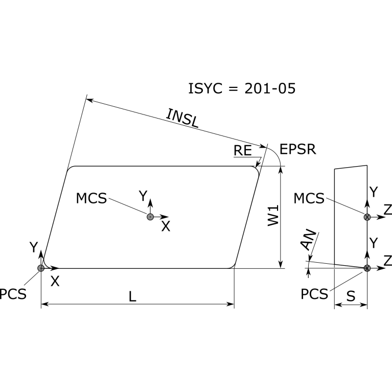 Фото 2: EDCT 10T308PDER LD KCPK30 пластина для фрез