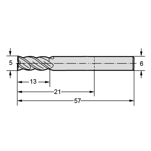 Фото 2: H3021117-5 фреза