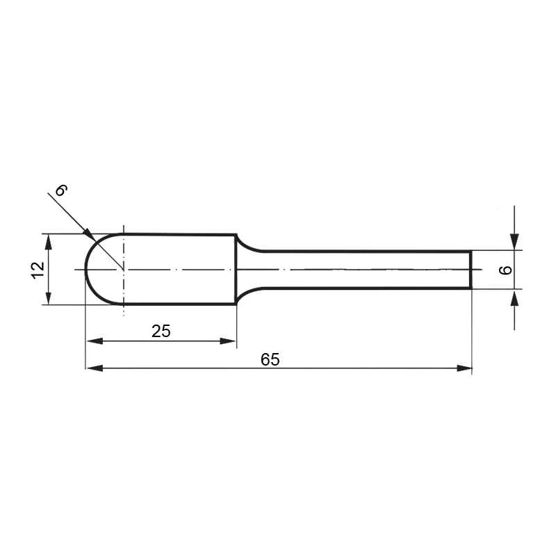 Фото 2: HFC 1225.06 Z4 HO борфреза