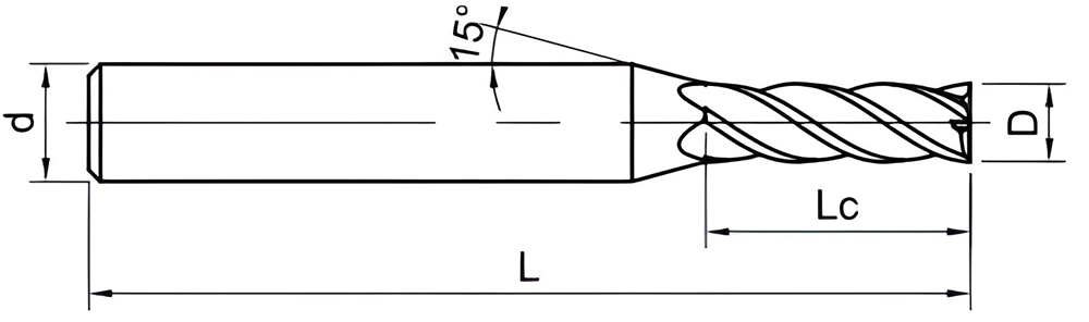 Фото 2: UP210-SL4-03015 фреза
