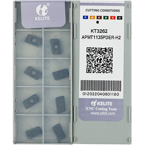 Фото 3: APMT 1135PDER H2 KT3262 пластина для фрез Kelite