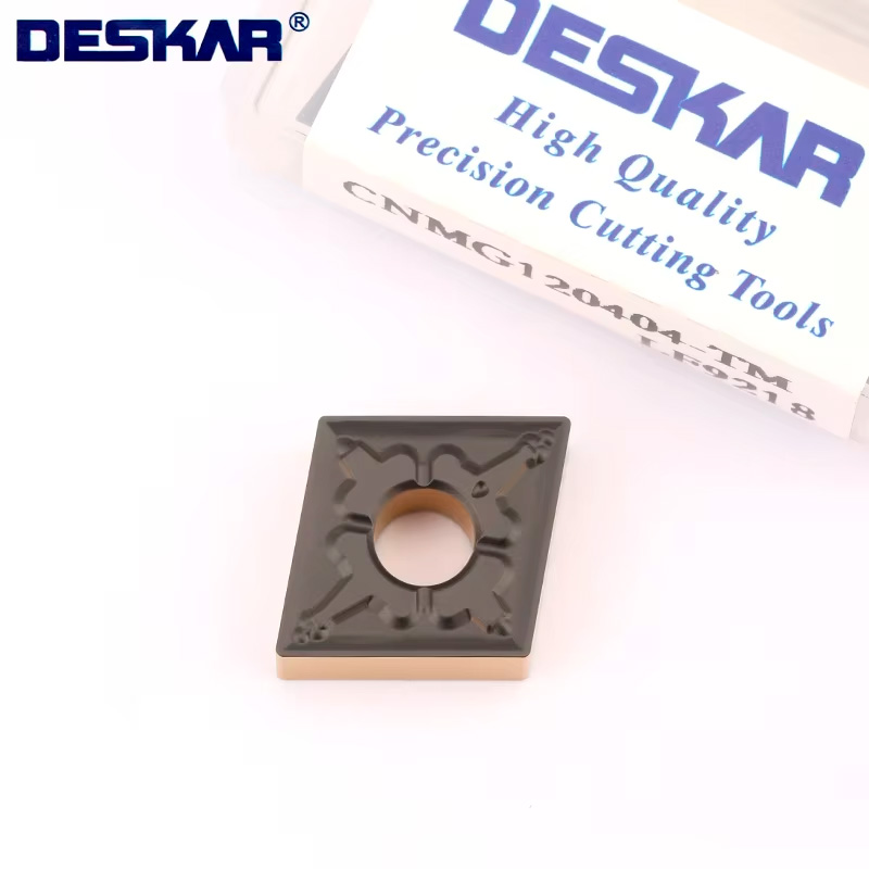 Фото 4: CNMG120404 TM LF9218 пластина для точения DESKAR