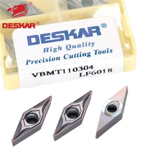 VBMT110304 LF6018 пластина для точения DESKAR - фотография 3 Фото 3: VBMT110304 LF6018 пластина для точения DESKAR