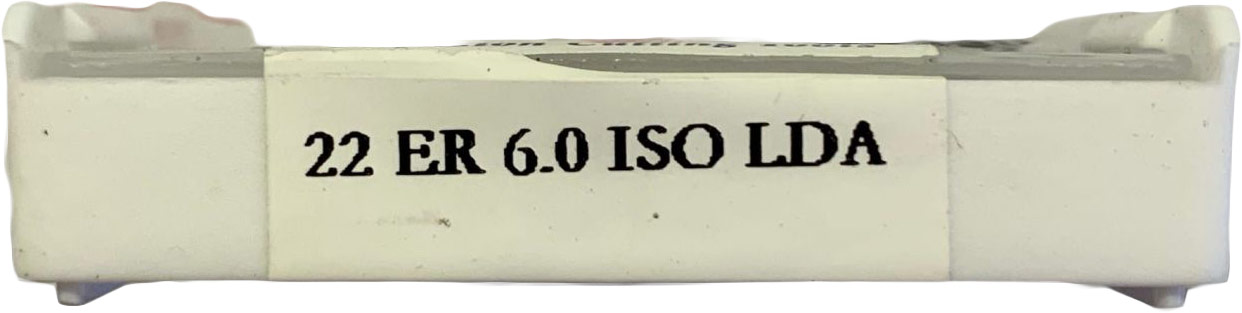 Фото 7: 22ER 6.0 ISO LDA пластина резьбовая DESKAR