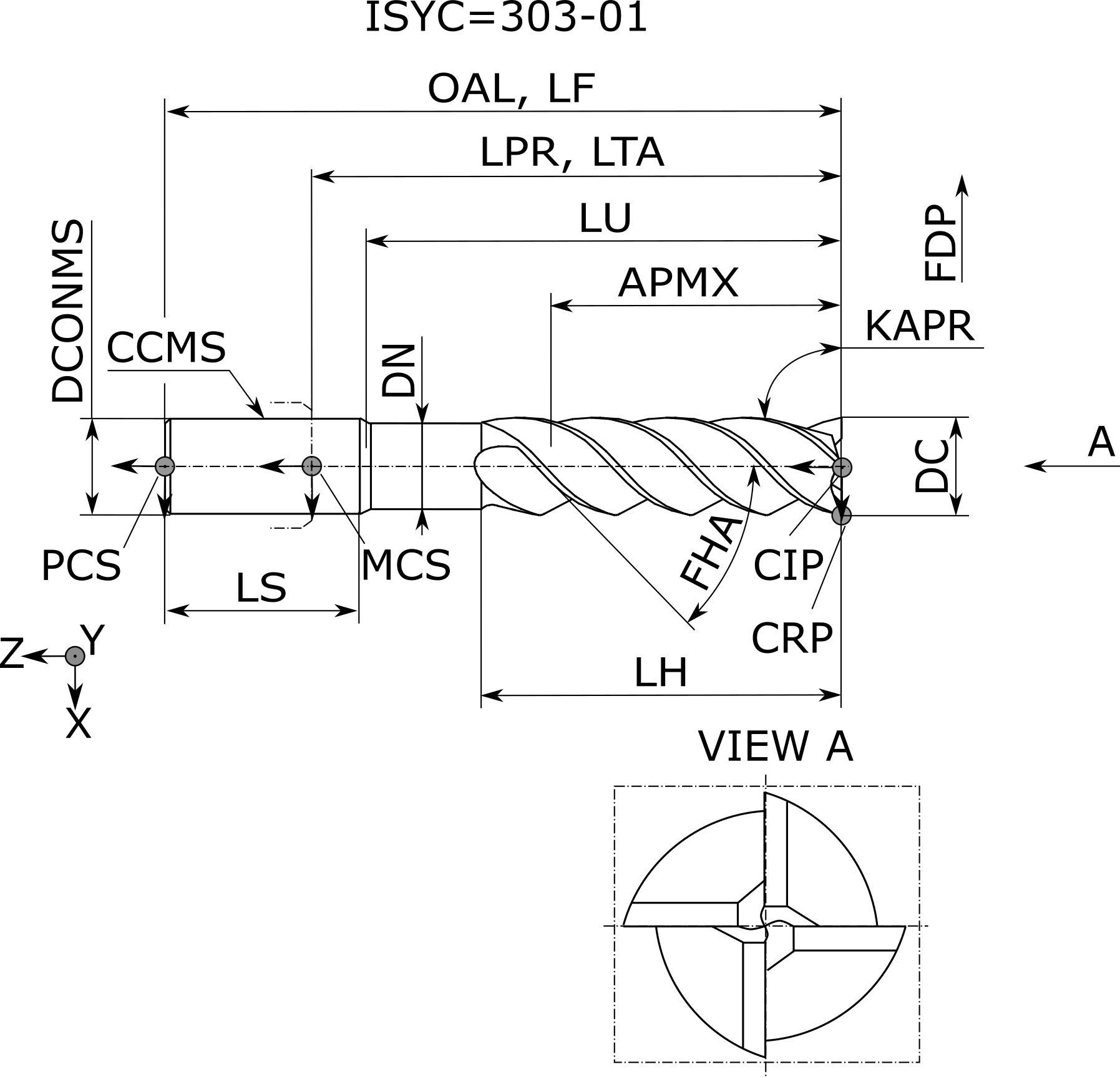 Фото 3: H3014018-12 фреза