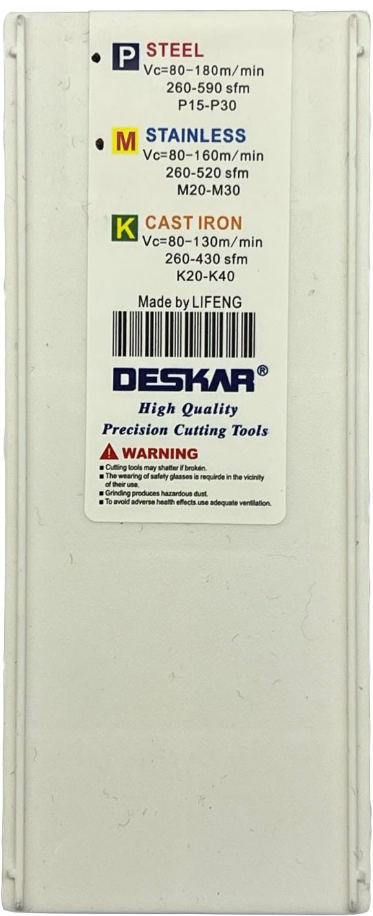 Фото 5: 22IR 5.5 ISO LDC пластина резьбовая DESKAR