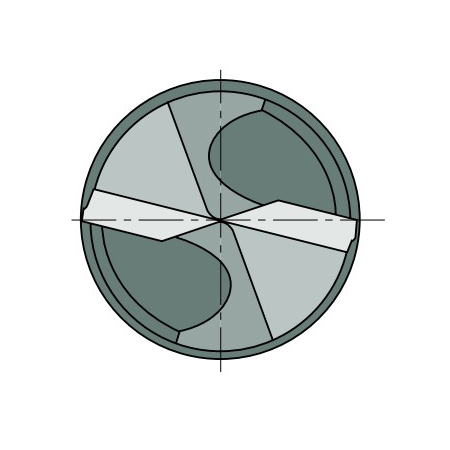 scd 130-043-140 ap3 схема твердосплавного сверла без отверстий подвода СОЖ
