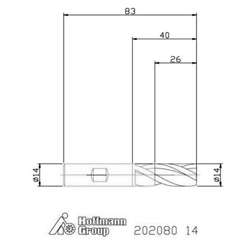 Фото 2: 202080 14 фреза