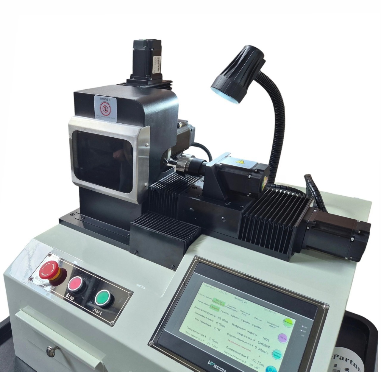 Фото 4: Partner CN-20 PLUS станок с ЧПУ для заточки фрез и сверл