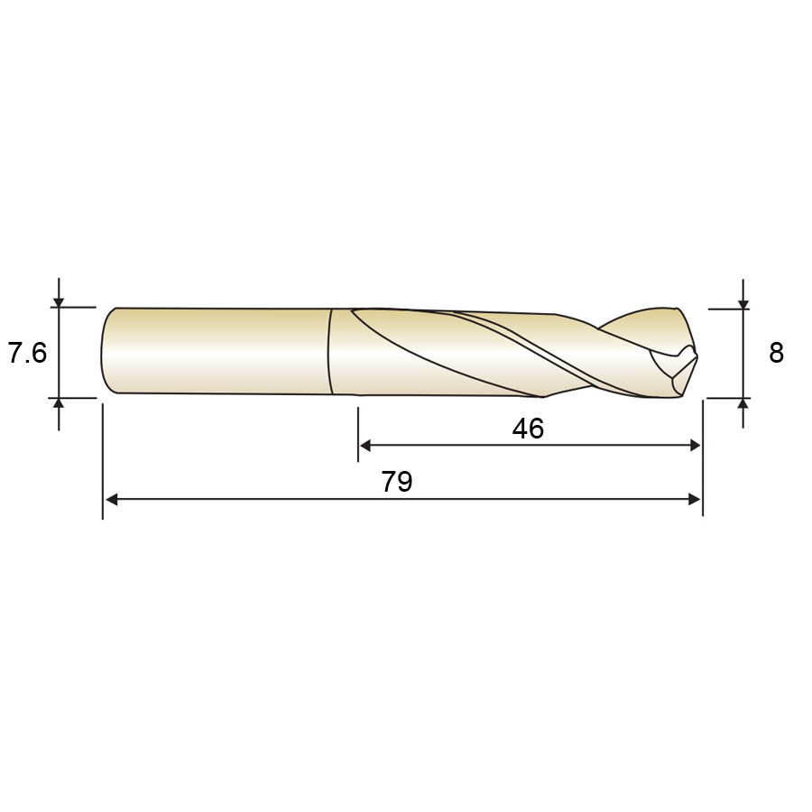 dppa01076 схема твердосплавного сверла с размерами