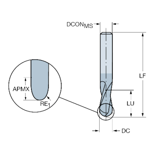 Фото 2: R216.42-16030-AK32G 1610 фреза