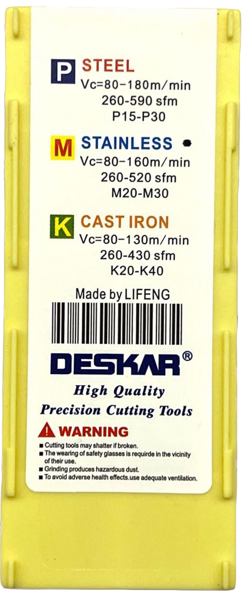 Фото 8: MGMN 300 M LF6018 пластина отрезная, канавочная DESKAR