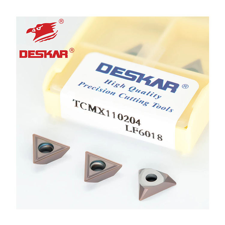 TCMX 110204 LF6018 пластина для точения DESKAR - фотография 3 Фото 3: TCMX 110204 LF6018 пластина для точения DESKAR