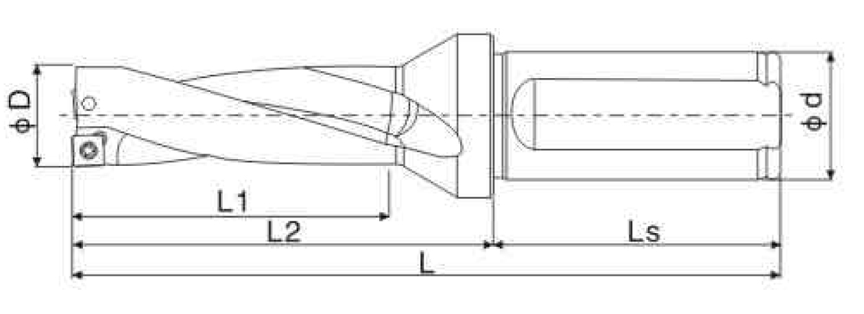 Фото 3: C25-3D25-78SP07 корпусное сверло под пластину Weila (DESKAR)