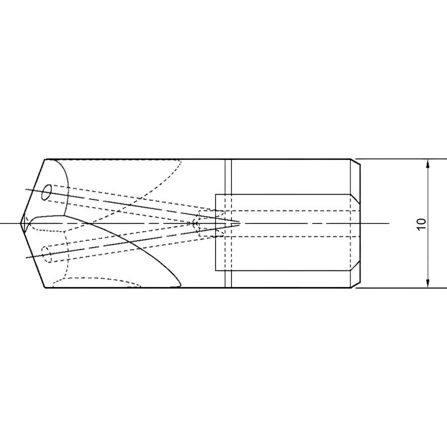 Фото 2: B510S10000 AS3 пилотное сверло