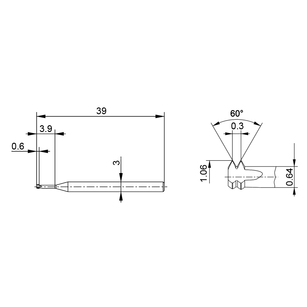 Фото 2: GW3019VS M1.4x0.3 резьбофреза