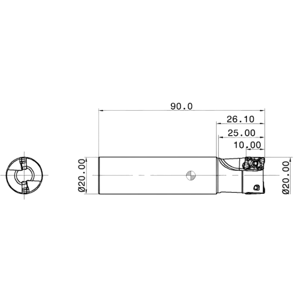 Фото 2: HM90-E90A-D20-2-W20-XL