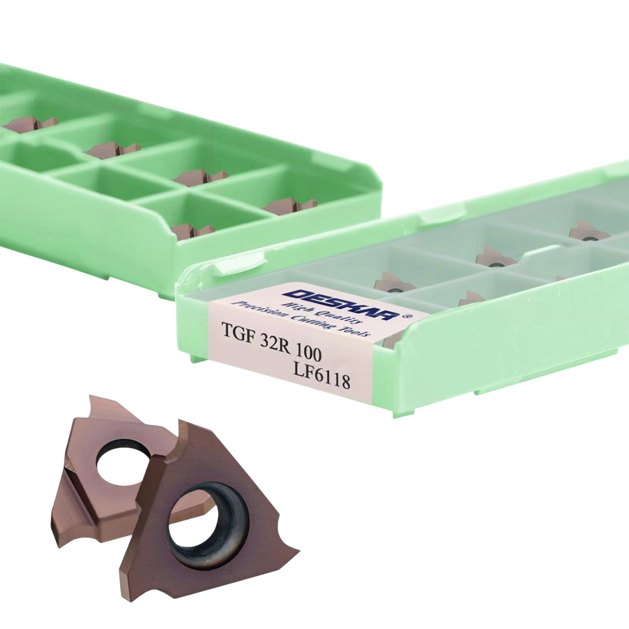 Фото 2: TGF32R 100 LF6118 пластина для отрезки и точения канавок DESKAR