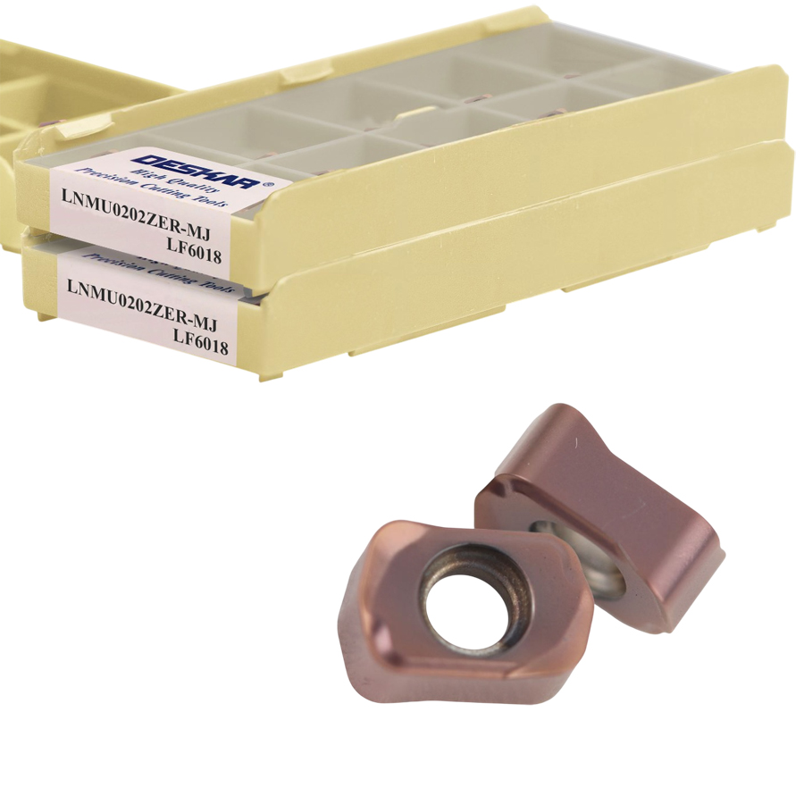 Фото 4: LNMU 0202ZER MJ LF6018 пластина фрезерная DESKAR