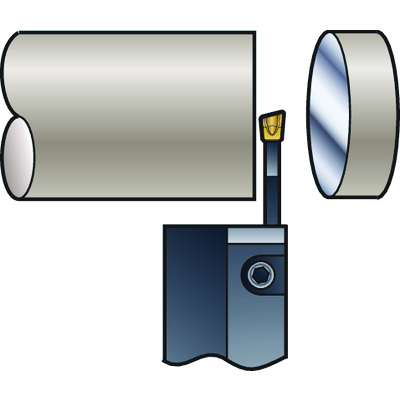 Фото 3: R151.2 300 05 5E 2135 отрезная, канавочная пластина