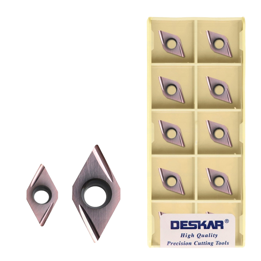 Фото 3: DCGT 070202R U LF6018 пластина для точения DESKAR