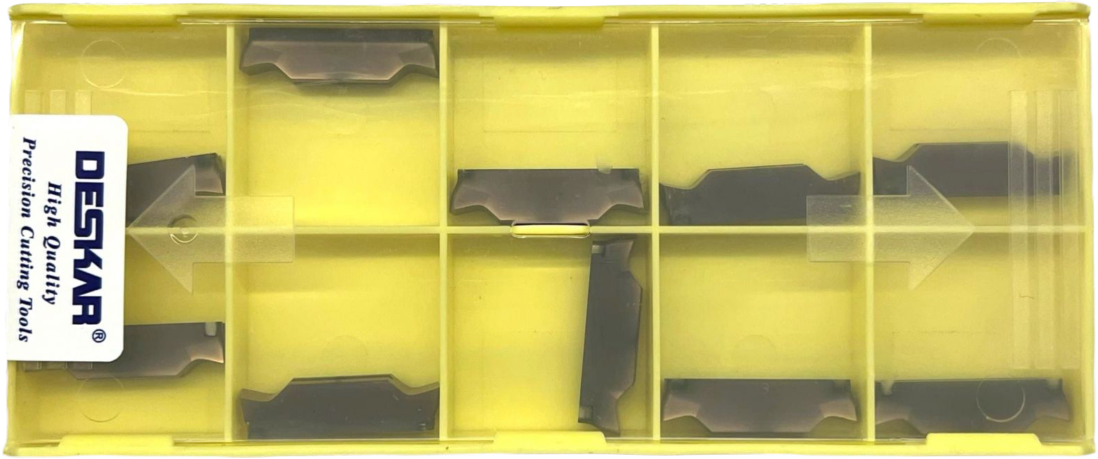 Фото 4: MGGN 500 R 8 LF6018 пластина отрезная, канавочная DESKAR